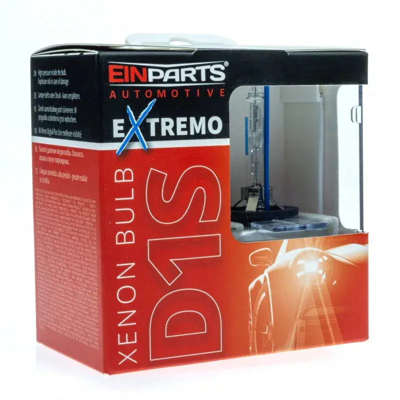 DUOPACK XENON EPD1S EXTREMO 35W 6000K – Pack 2 Lâmpadas D1S