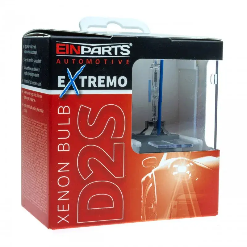 DUOPACK XENON EPD2S EXTREMO 35W 6000K – Pack 2 Lâmpadas D2S