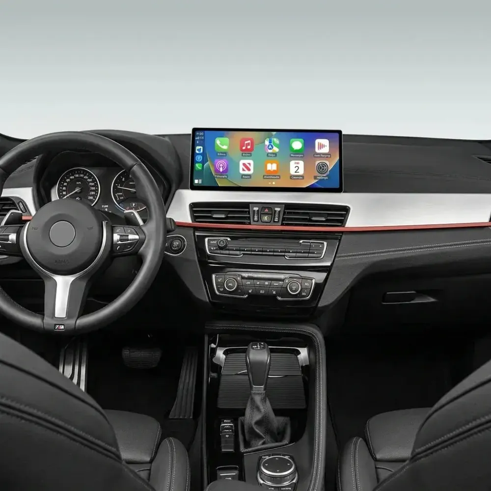 Ecrã 12,3" Linux CarPlay/Android Auto para BMW X1 F48 (2015–2018) NBT