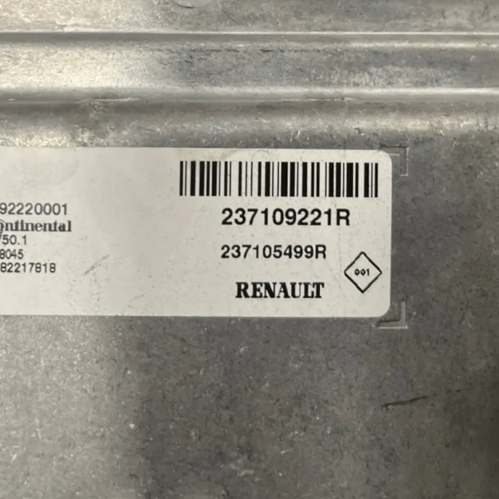 ECU CONTROL ECU Renault Clio IV 0.9 Petrol (2012 2019) COD: 237109221R