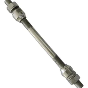 Eixo Dianteiro Cromado 3/8x140mm Bike Bicicleta Cromado
