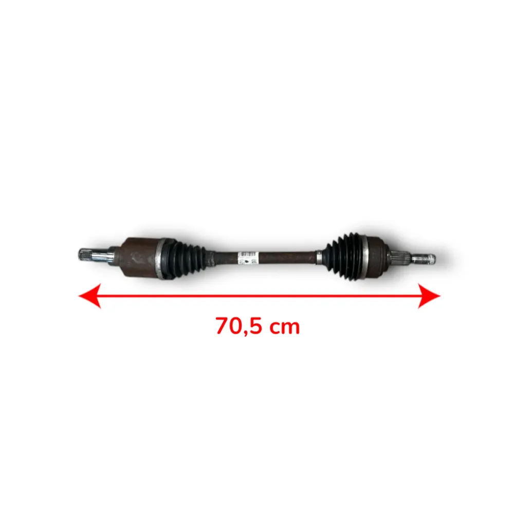 Eixo dianteiro esquerdo Ford Focus IV jx67-3b437-cah 1.0 gasolina (2018 > 2025)