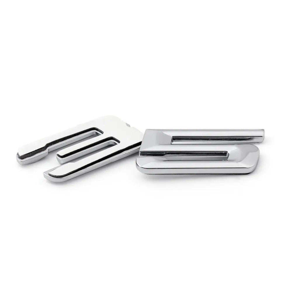 Emblema traseiro do carro emblema metal 325i para bmw e21 e30 e36 e46 e90 e91 e92 e93 chrome genérico