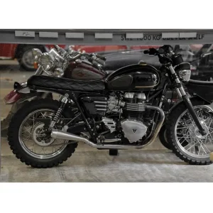 Escapamento para Bonneville T100 Air Cooled - Saturn V Brushed