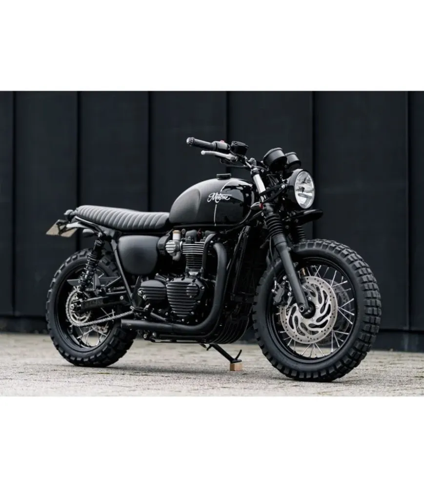 Escapamento para Bonneville T100 / T120 - H-Bomb
