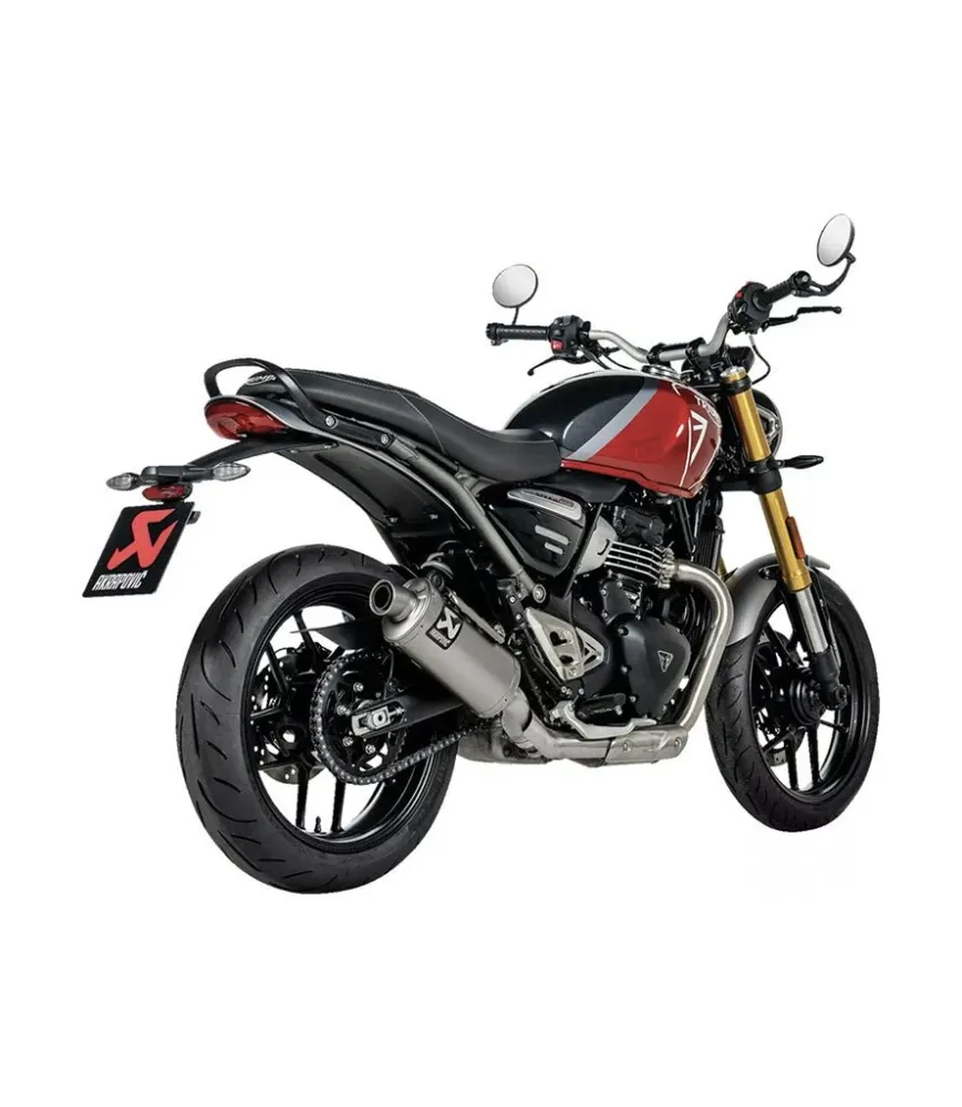 Escapamento Slip-On Speed 400 / Scrambler 400X - Akrapovic