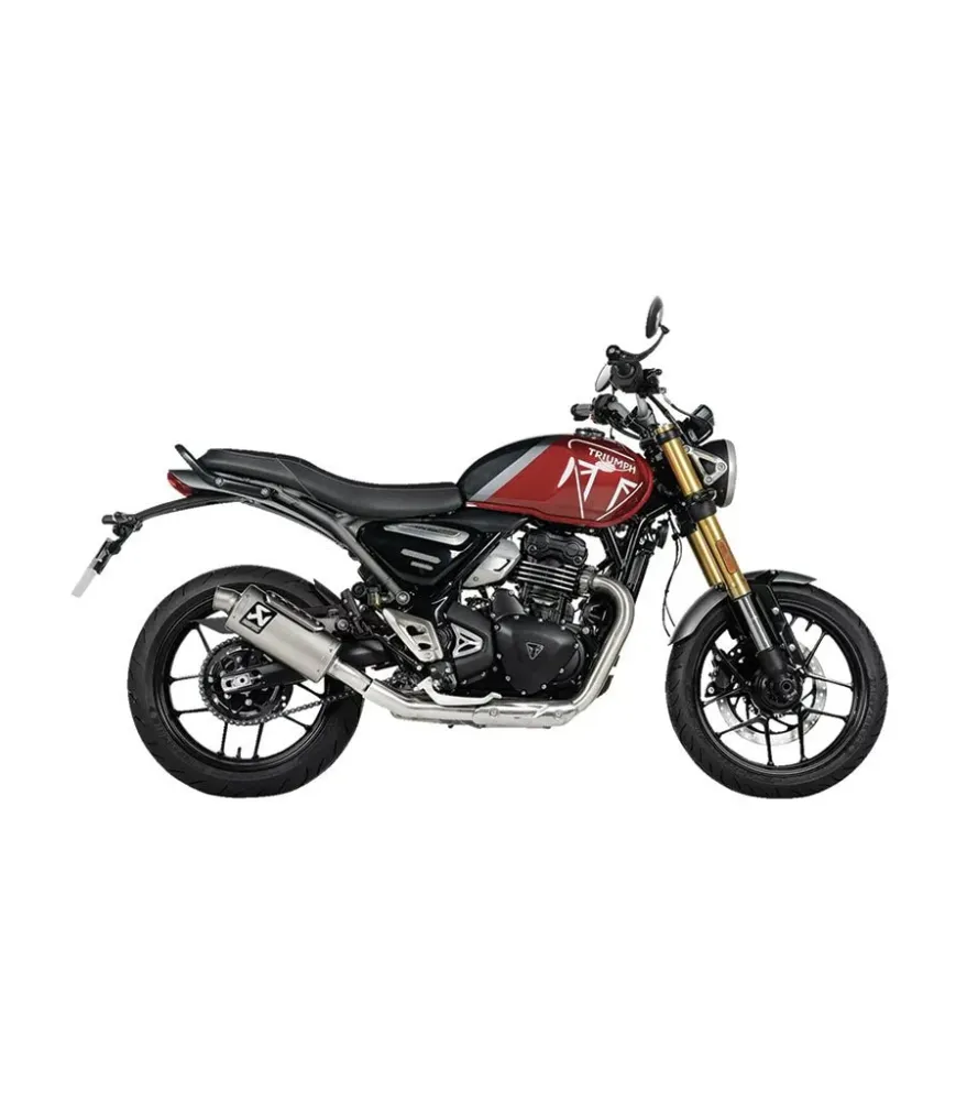 Escapamento Slip-On Speed 400 / Scrambler 400X - Akrapovic