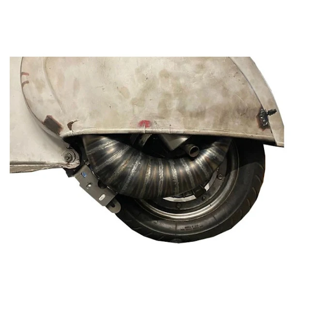 Escape encaracolado Unissexo Vespa quadro pequeno Egig