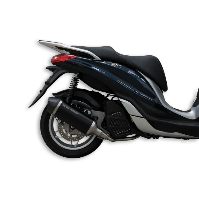 Escape Malossi RX Piaggio Medley 125 / 150cc 16-19 - Preto