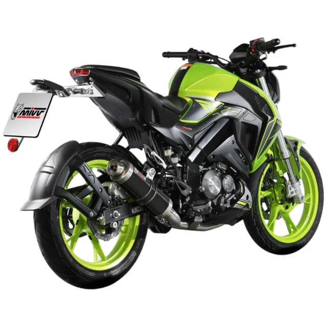Escape Mivv Sistema completo GP Preto Keeway RKF 125 21-24