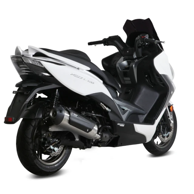 Escape Mivv Urban Kymco Xciting 400 13-16 - ço inoxidável