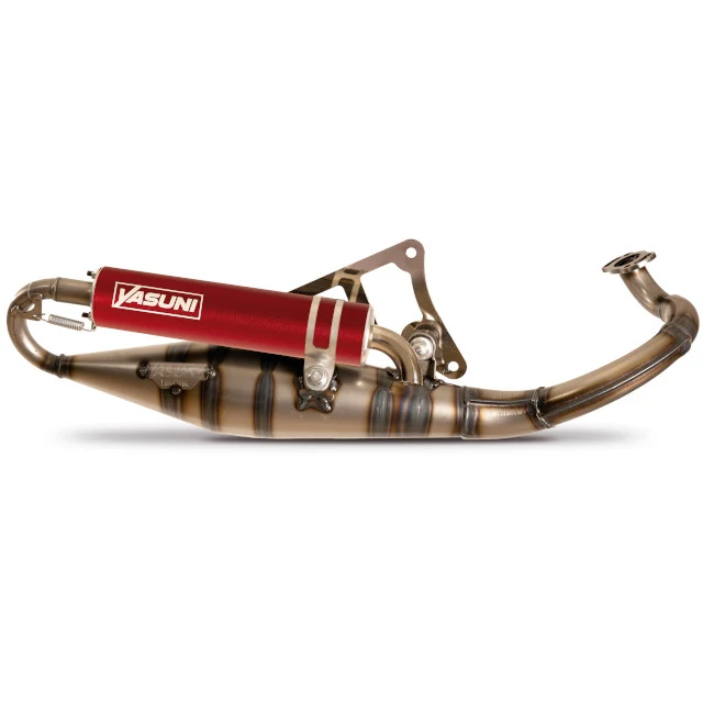 Escape Yasuni R PRO Peugeot horizontal / Morini scooter (CE) - vermelho