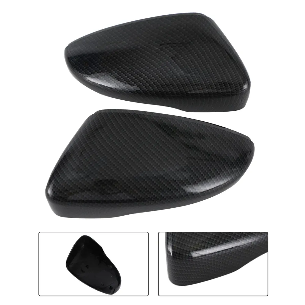 O espelho da asa traseira tampa as tampas para VW Beetle CC EOS Passat Jetta Scirocco Generic