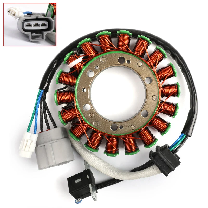 Estator de gerador para Suzuki LTA400 LT-A400 LTF400 LT-F400 KINGQUAD 400 2008-2017