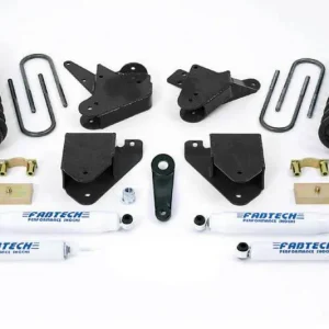 Fabtech 99-00 Ford F250/350 2WD w/Gas & 6.0L Diesel 6in Basic Sys w/Perf Shks
