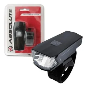 Farol Absolute Jy-7059 Preto 1 Led 7 Horas Prova De Chuva
