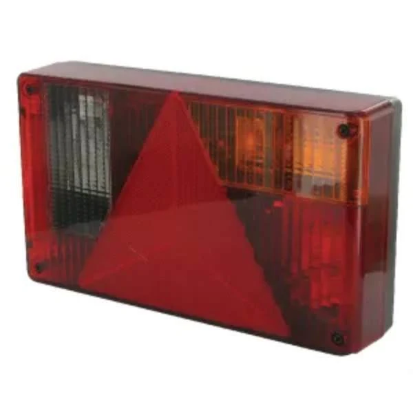 Farol traseiro direito 12V de aparafusar 238x52x138mm