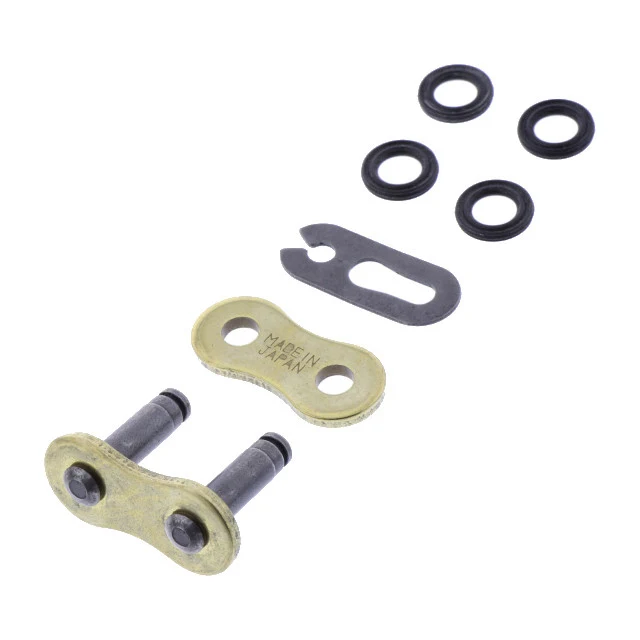 Fecho de engate tipo clip corrente GB520XSO2 RK Japan Ouro