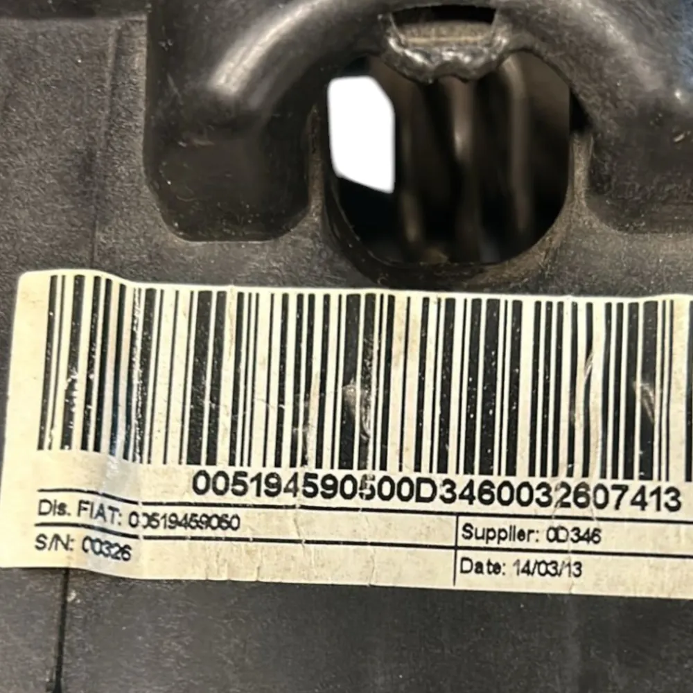 Fiat 500l COD Pedal: 00519459050 (2012> 2022)