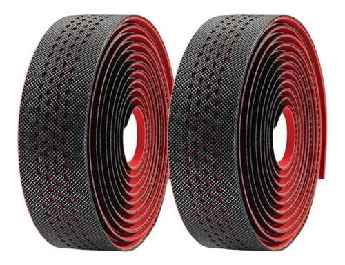 Fita De Guidão Speed Velo Vlt-5079 C/gel Pu Pto/ver Original