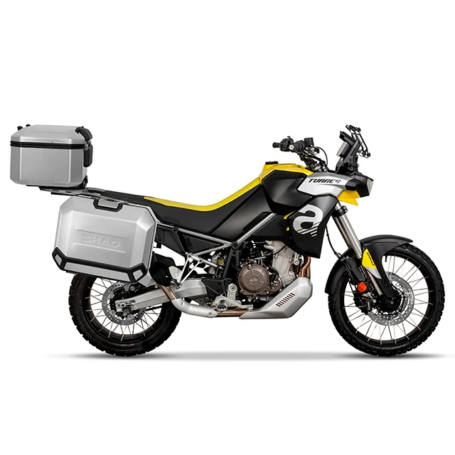 Fixações para malas laterais 4P System Aprilia Tuareg 660 21-22 Shad