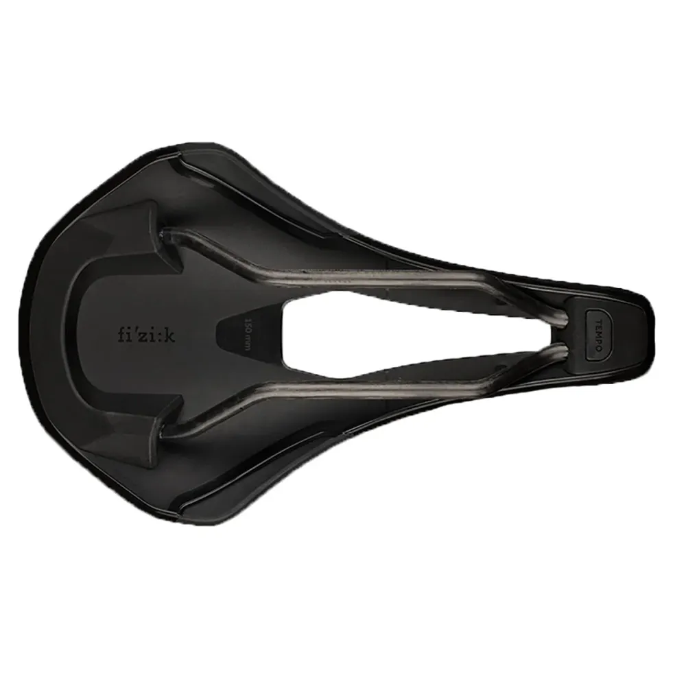 FIZIK TEMPO ARGO R1 150 mm Selim Trilhos de carbono Preto