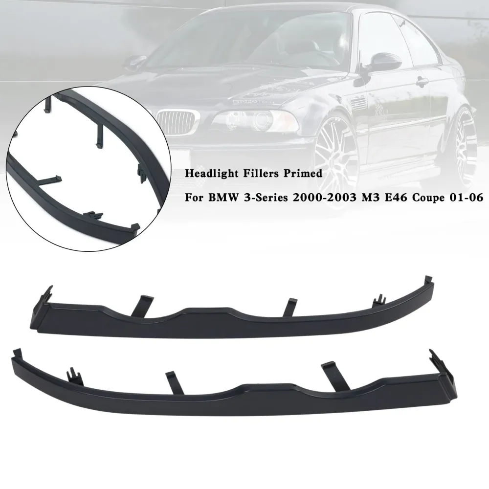 Fotos de faróis preparados para BMW 3-Series 2000-2003 M3 E46 Coupe 01-06
