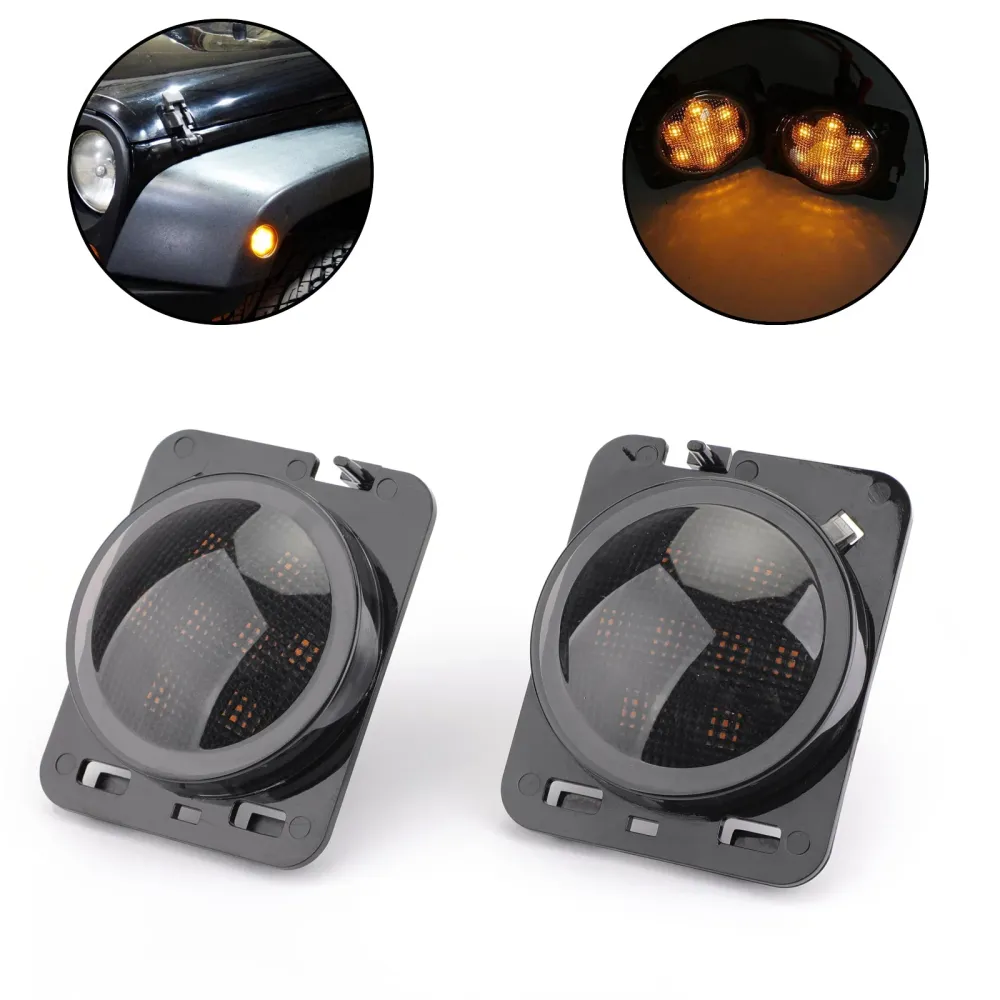 2x Frente Fender Parker Marcador LED LIGH