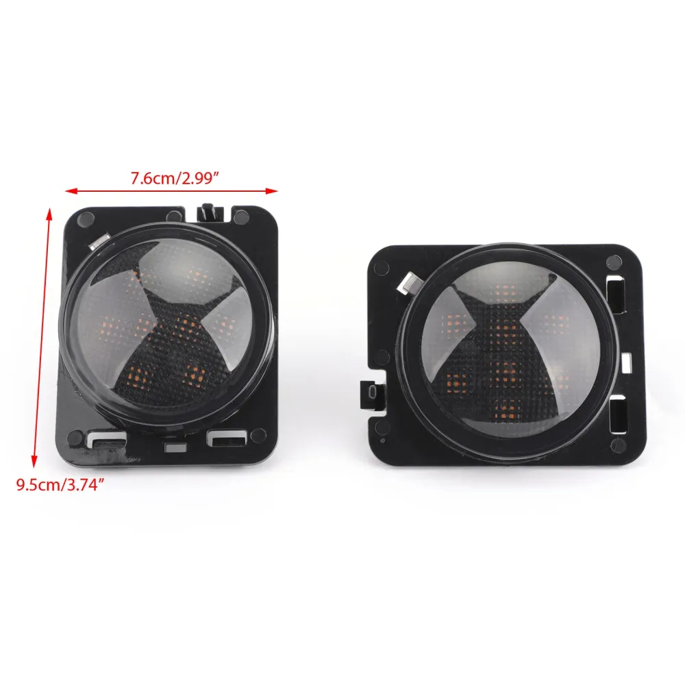 2x Frente Fender Parker Marcador LED LIGH