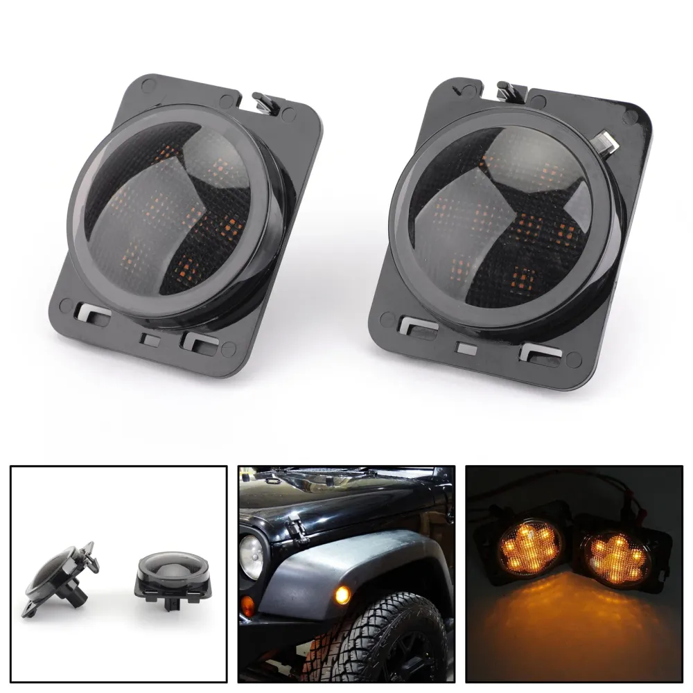 2x Frente Fender Parker Marcador LED LIGH