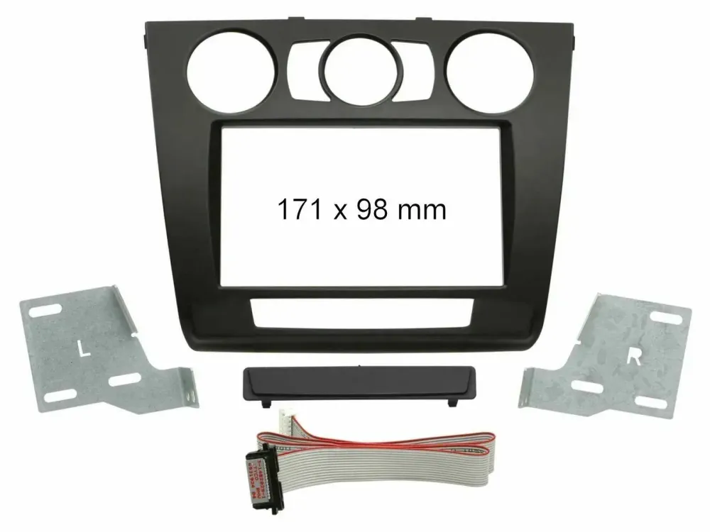 Frente Radio 2DIN BMW Serie 1 E81 E82 E87 E88
