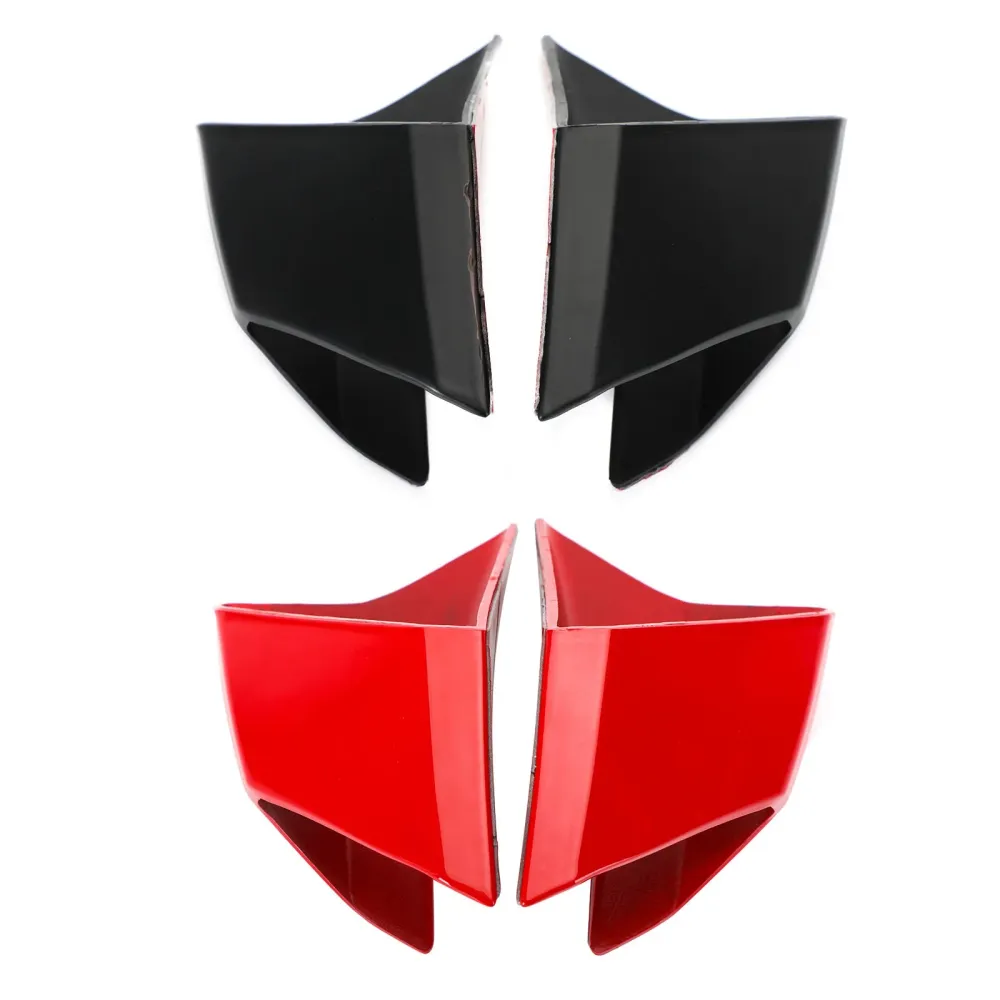 Frente Winglets Winglets lateral asa de proteção contra o Honda CBR650R 19-2021 genérico