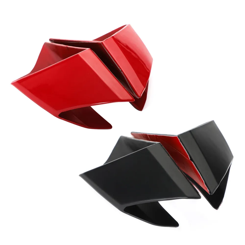 Frente Winglets Winglets lateral asa de proteção contra o Honda CBR650R 19-2021 genérico
