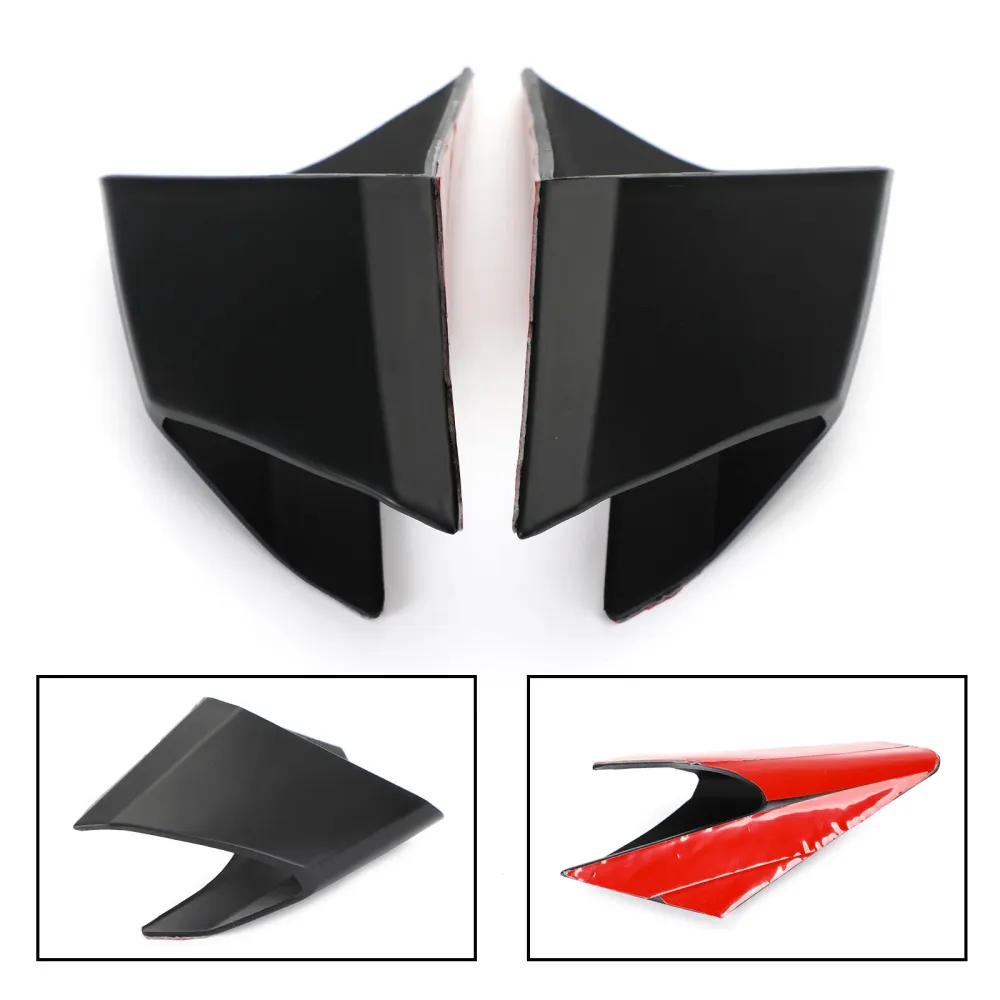 Frente Winglets Winglets lateral asa de proteção contra o Honda CBR650R 19-2021 genérico