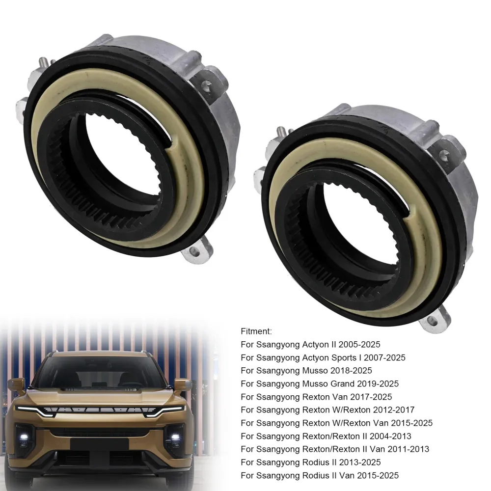 Front Manual Wheel Locking Hub 2PCS 415100900 Ssangyong Musso/Musso Grand2018-2025