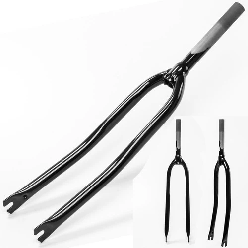 Garfo Para Bicicleta ço Barra Ciruclar C/rosca Resistente