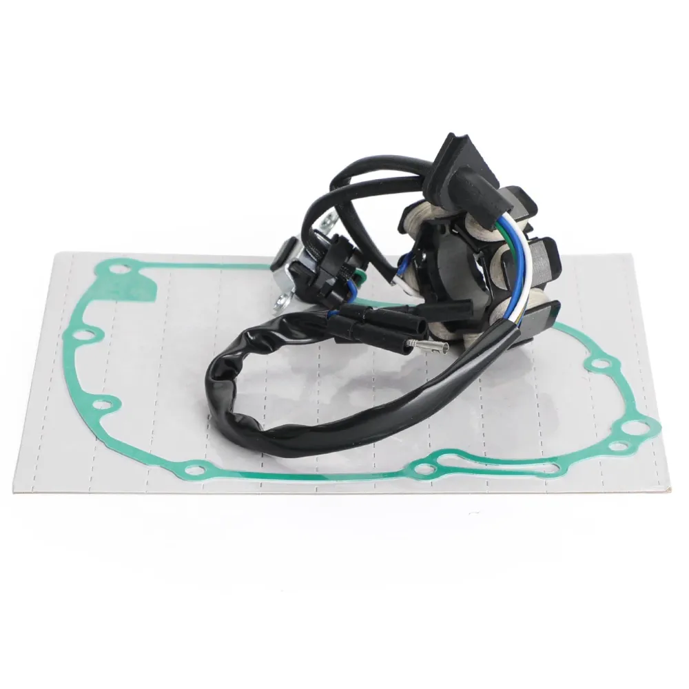 Gerador da bobina do estator Magneto com junta para Honda CRF 450 R CRF450R 2002 2003 Genérico