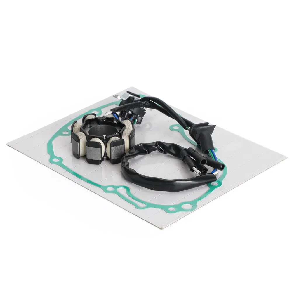 Gerador da bobina do estator Magneto com junta para Honda CRF 450 R CRF450R 2002 2003 Genérico