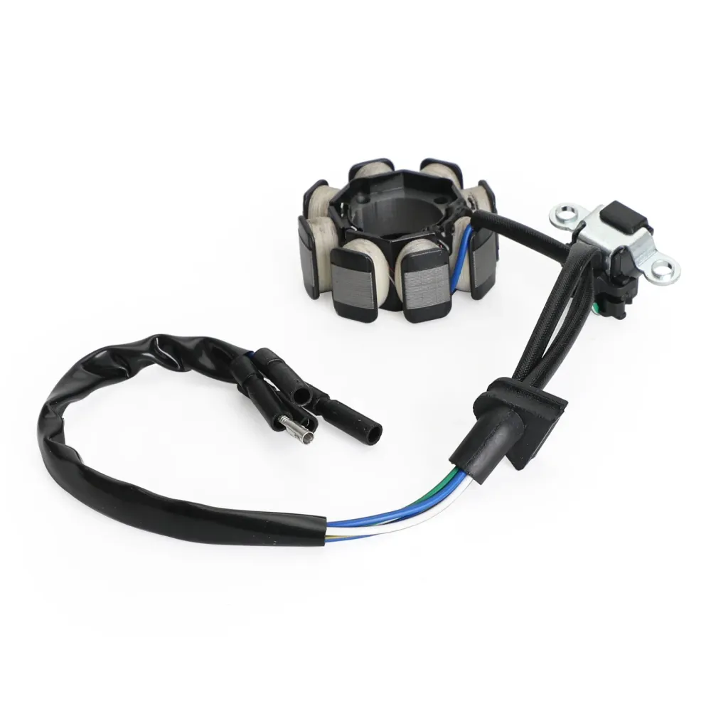 Gerador da bobina do estator Magneto com junta para Honda CRF 450 R CRF450R 2002 2003 Genérico