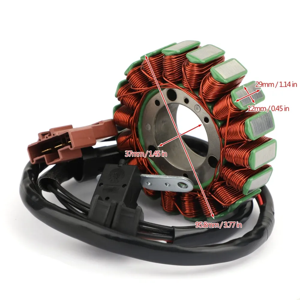 Gerador de estator para piaggio scarabeo fuoco beverly mp3 400 500 07-15 58108r