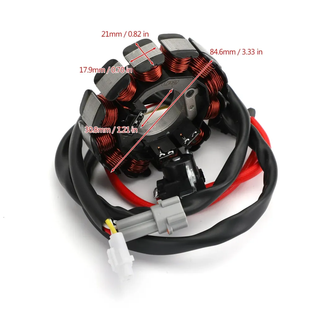 Gerador de estator para Yamaha YFZ450 YFZ 450 R/X Limited/Special Edition 04-08 genérico
