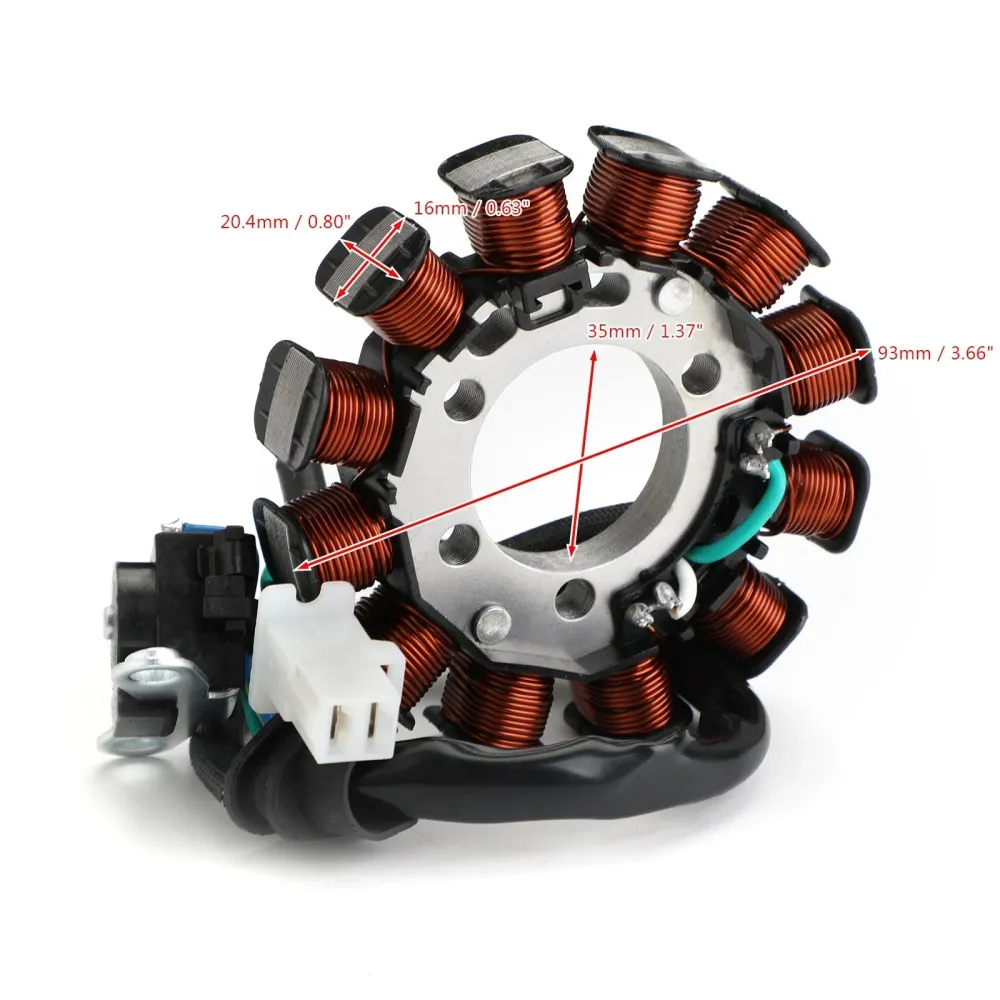 Gerador de magneto de estator para Honda CRF110F CRF 110 2013-2018 31120-Kyk-911 genérico