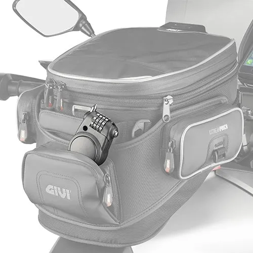 GIVI - FECHADURA DE CAPACETE COM CABO RETRÁTIL + FECHADURA COMBINADA (R1509)