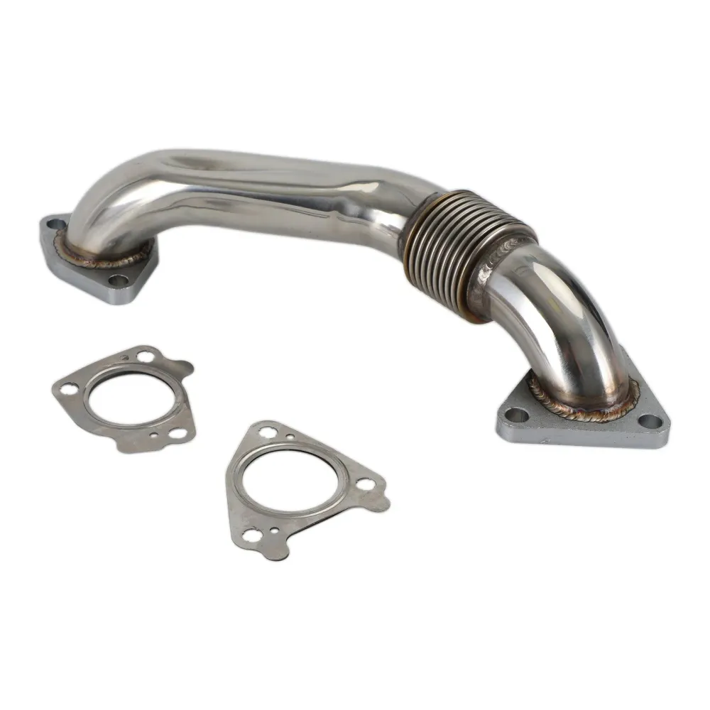 GMC Chevy 6.6L Duramax Diesel 2011-2015 - Eliminação de EGR & Kit de corrida mais frio com tubo ascendente