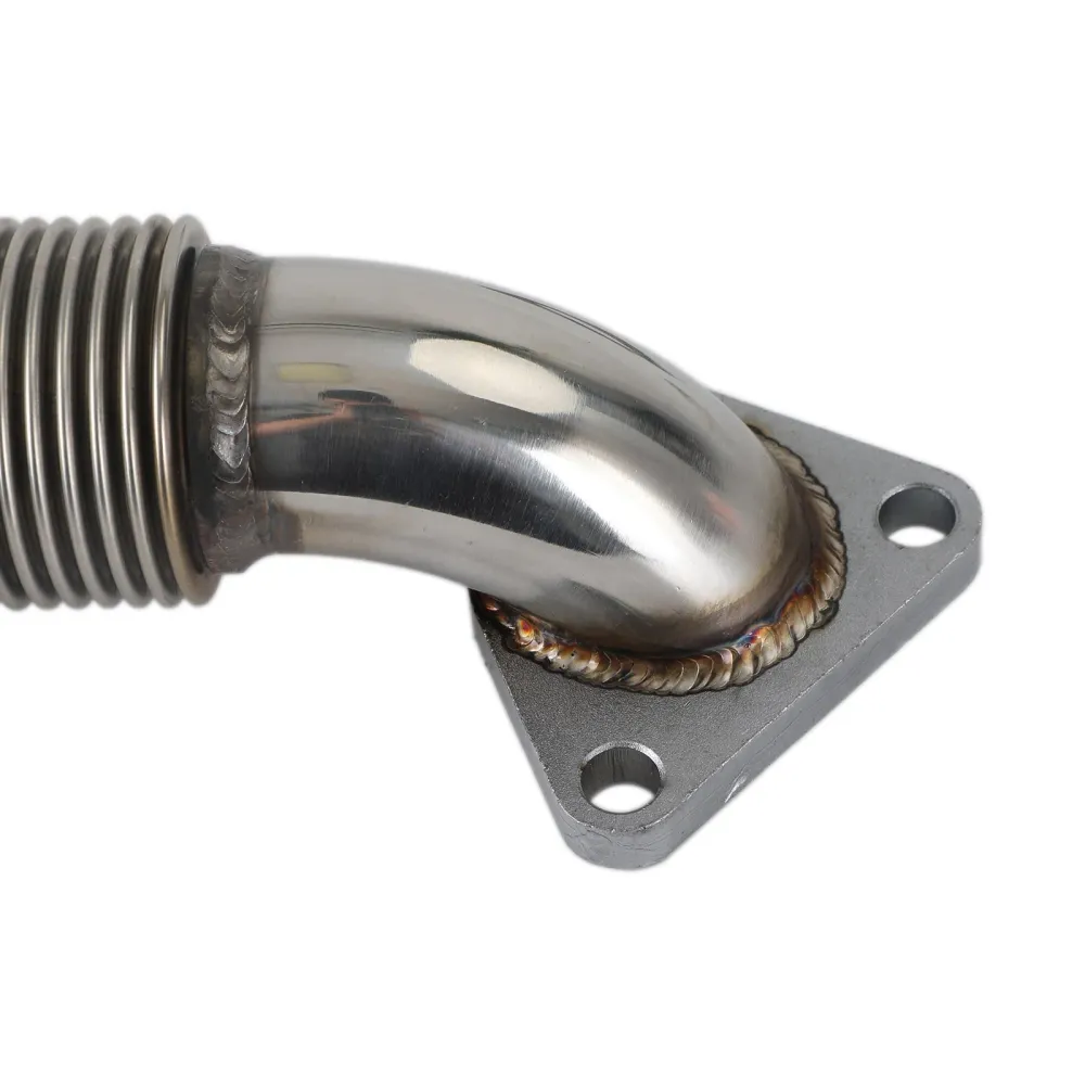 GMC Chevy 6.6L Duramax Diesel 2011-2015 - Eliminação de EGR & Kit de corrida mais frio com tubo ascendente