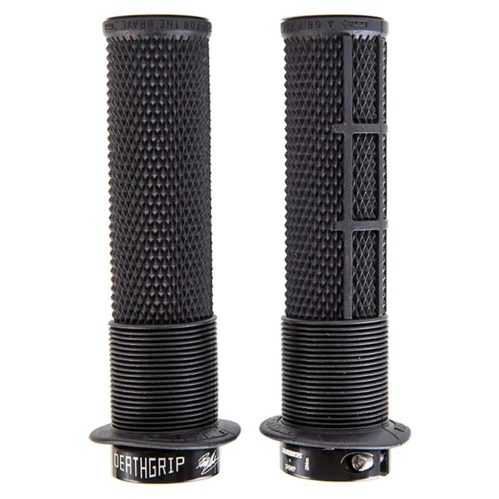 Grips DMR DEATHGRIP RACE Flange Médio Lock-on Preto