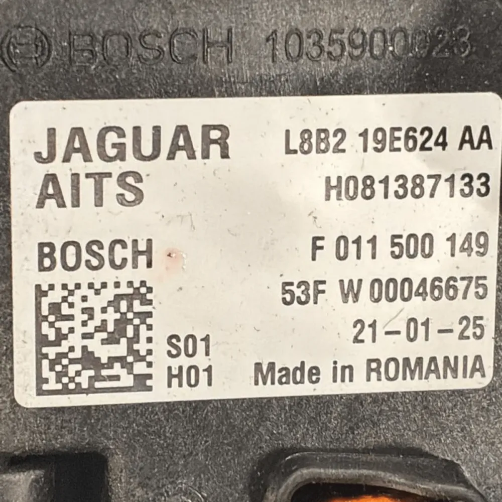 Grupo de aquecimento / aquecedor land rover defender 3.0 híbrido cod: L8B2 19E624 AA (2020 ->)