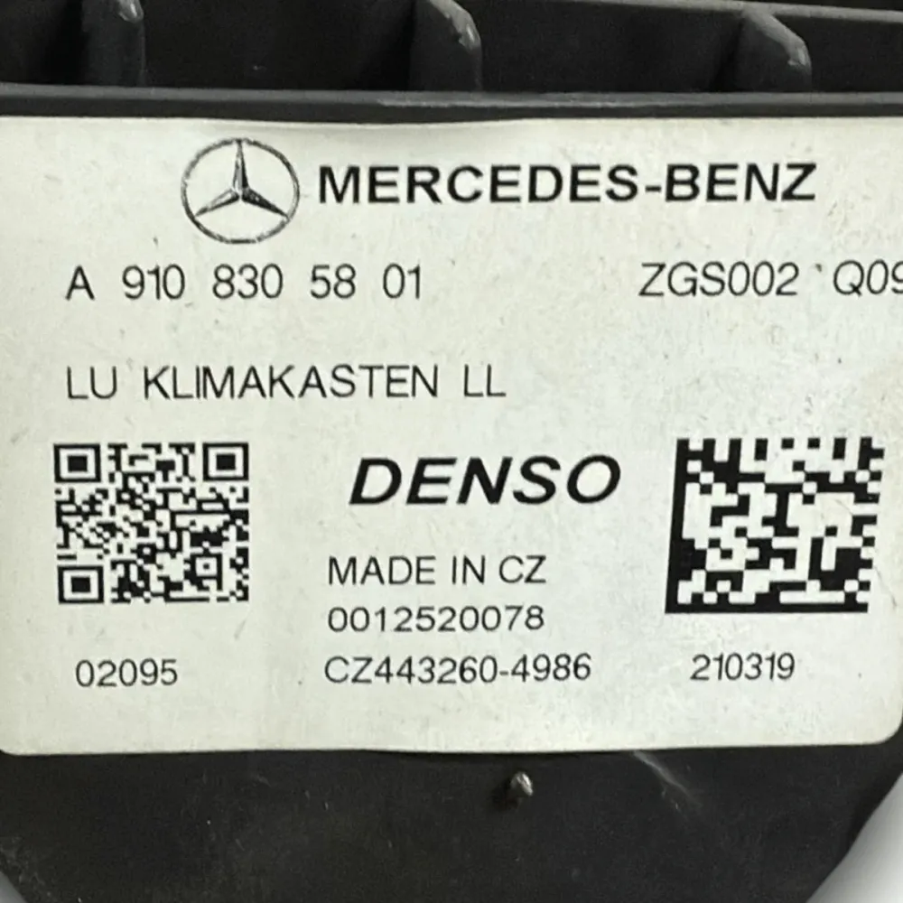 Grupo de aquecimento / aquecedor mercedes sprinter w907 - w910 2.2 diesel cod : A9108305801 (2018 ->)