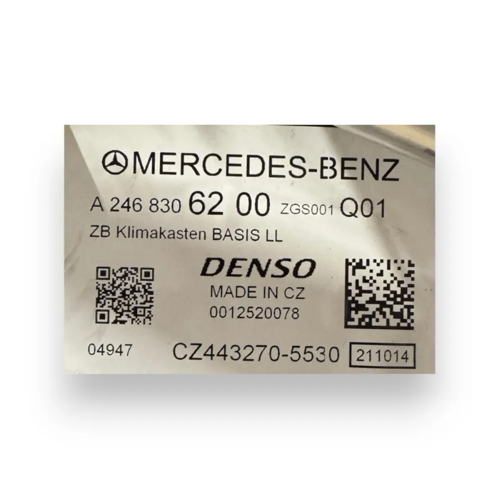 Grupo de aquecimento / aquecedor Mercedes-Benz Classe (W176) cod.A2468306200 (2012-2018)