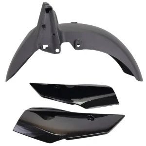Guarda-lamas frontal Yamaha X-Max 125/300 23-24 TNT - preto